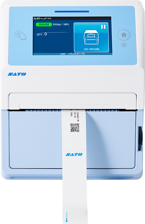 CT4-LX-HC Next-Level Healthcare Label Printing | SATO Oceania